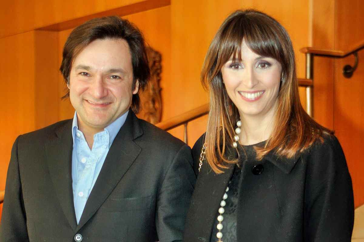 Fabio Caressa e Benedetta Parodi