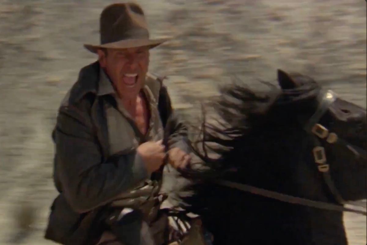 Indiana Jones a cavallo