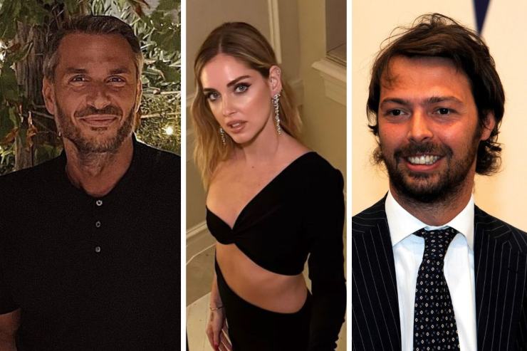 Chiara Ferragni, Silvio Campara e Giovanni Tronchetti Provera