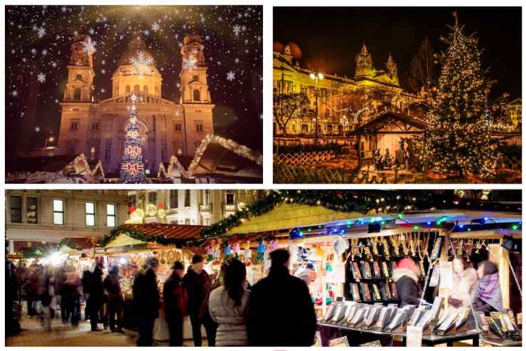 foto Budapest a Natale